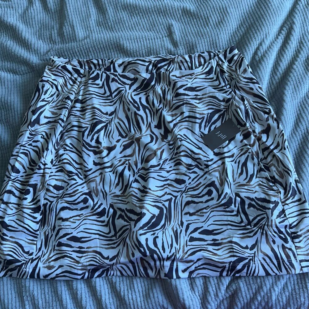 J. Jill Fit Performance Knit Skort With Pocket Size XL NWT